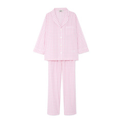 Pink Gingham Marina Pajama Set | Sleepy Jones - Goop Shop - Goop Shop