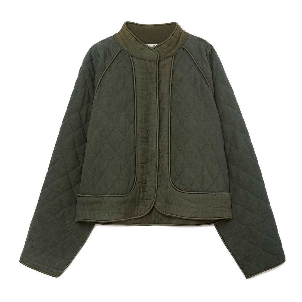 quilted canvas jacket