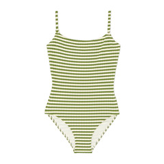 The Nina Grass Ribbed One-Piece | Solid & Striped - Goop Shop - Goop Shop