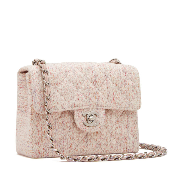 chanel tweed classic flap bag