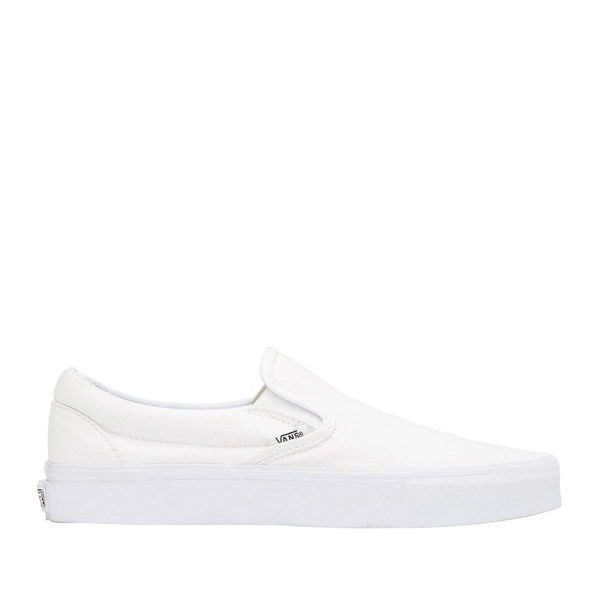 white slip on vans
