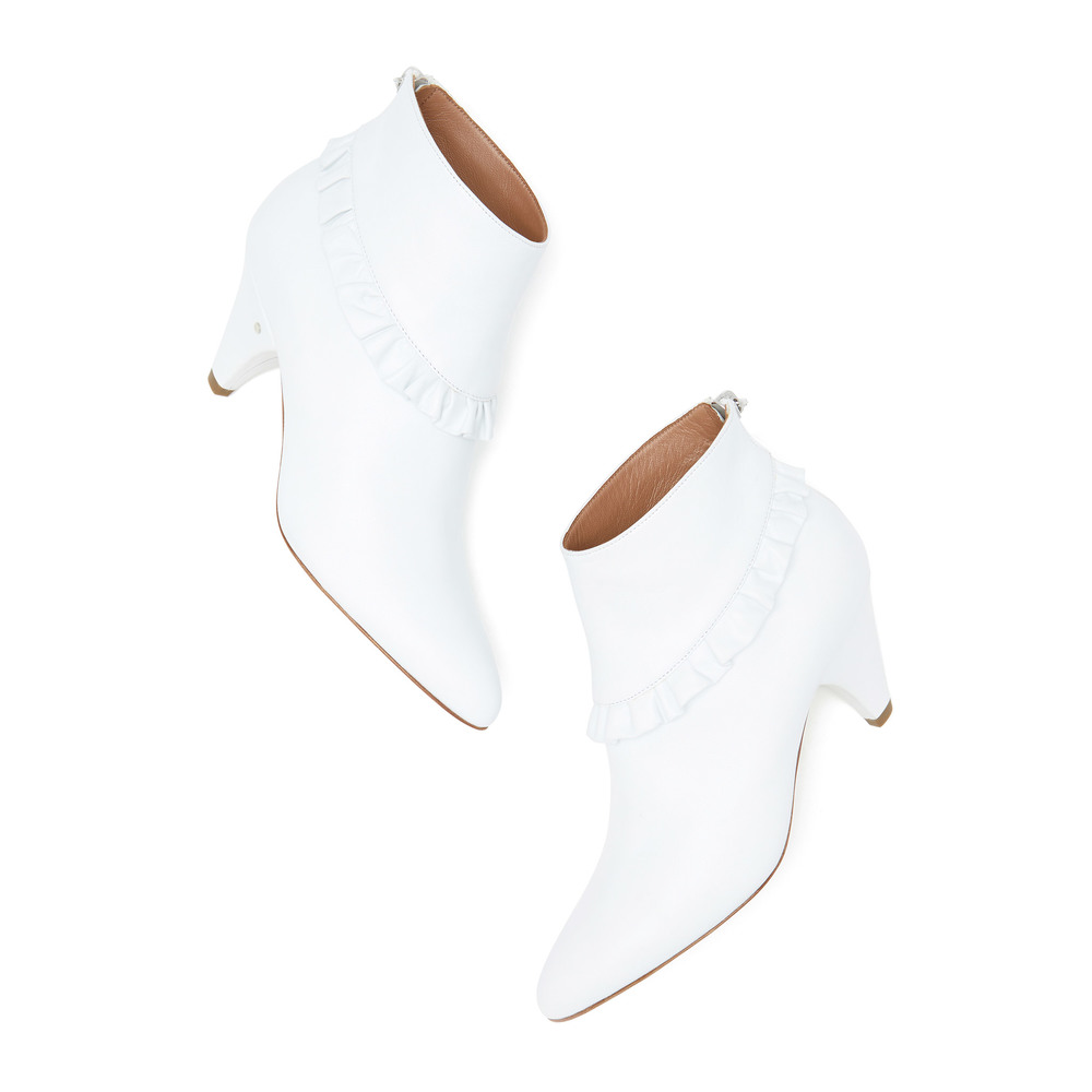 Laurence dacade white boots hotsell