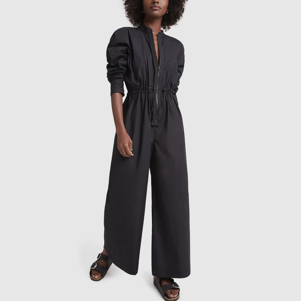 sunny girl linen playsuit