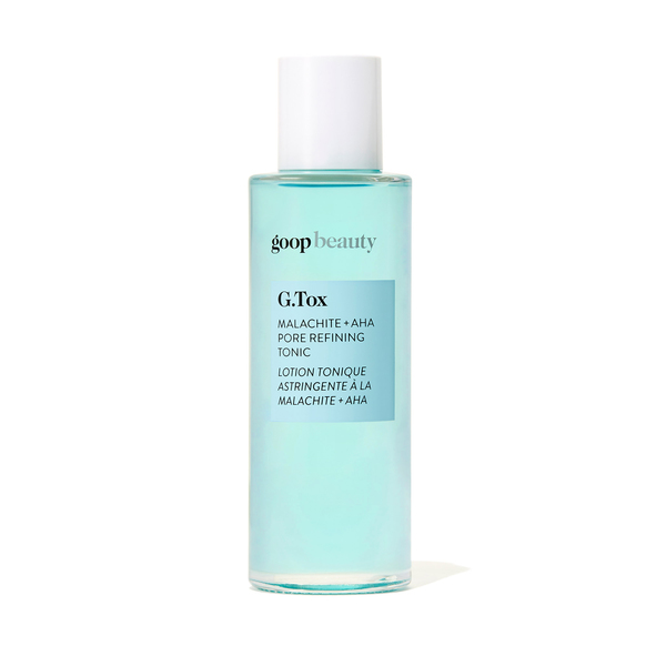 goop Beauty G.Tox Malachite + AHA Pore Refining Tonic