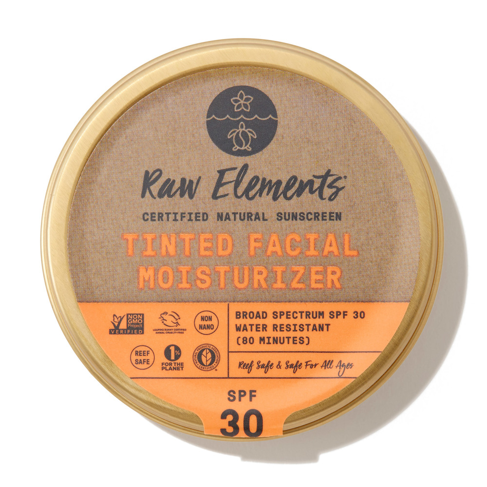 raw elements sunscreen tinted