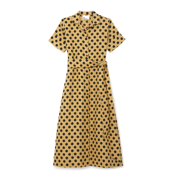 lisa marie fernandez polka dot dress