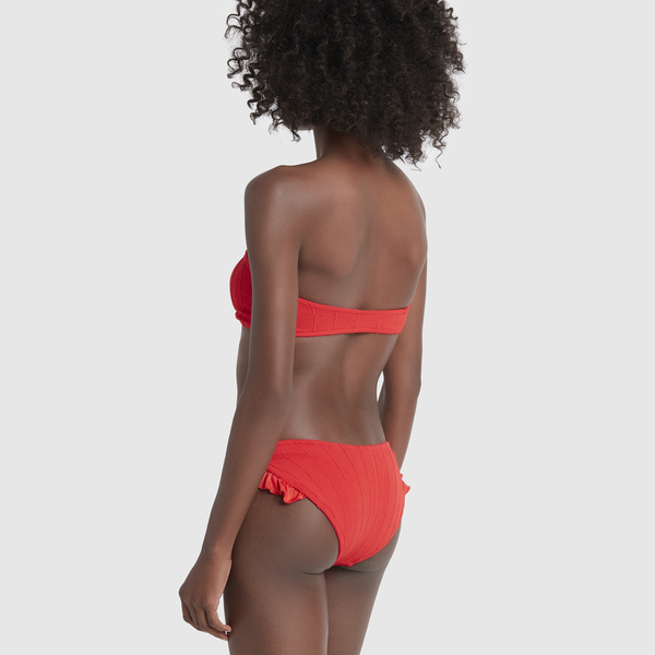 hunza g red bikini