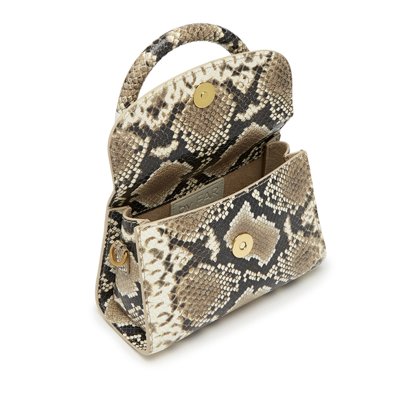 snake print bag