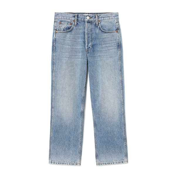 redone low slung jeans