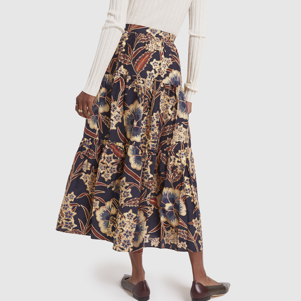 ulla johnson maxi skirt