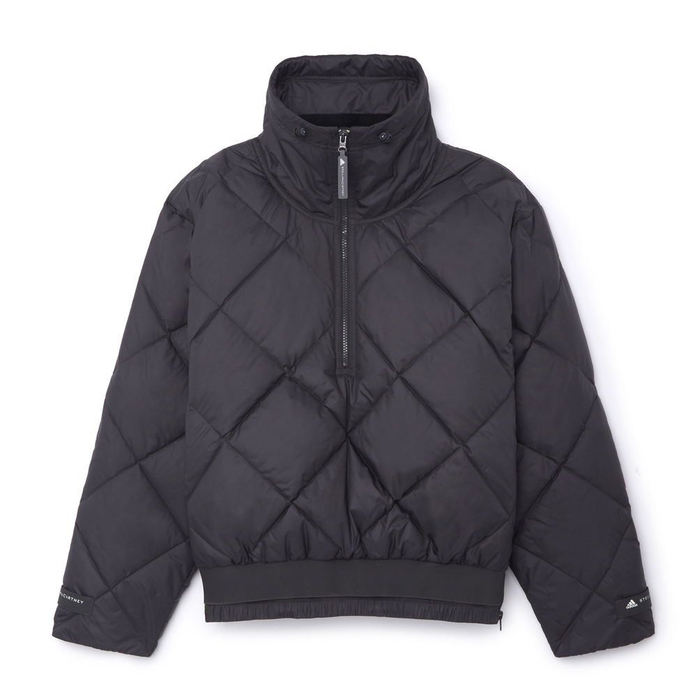 adidas by stella mccartney padded pull on jacket