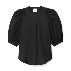 Tracy Puff-Sleeve Button-Down Shirt | G. Label by goop - Goop Shop ...