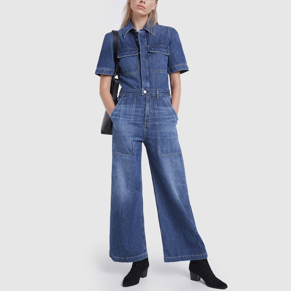 citizens of humanity denim jumpsuit