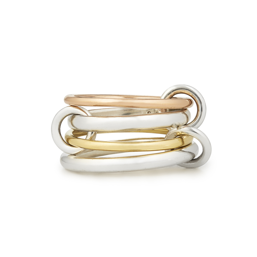 Spinelli Kilcollin Hyacinth Ring In Yellow Gold,rose Gold,sterling Silver