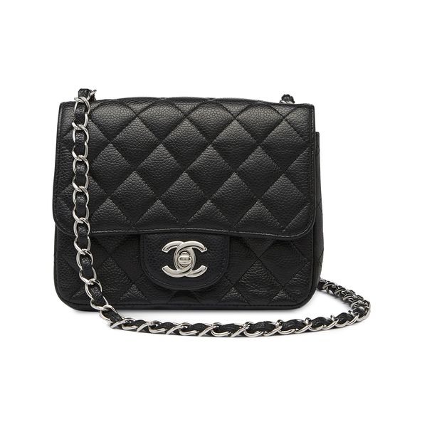 chanel fur crossbody bag