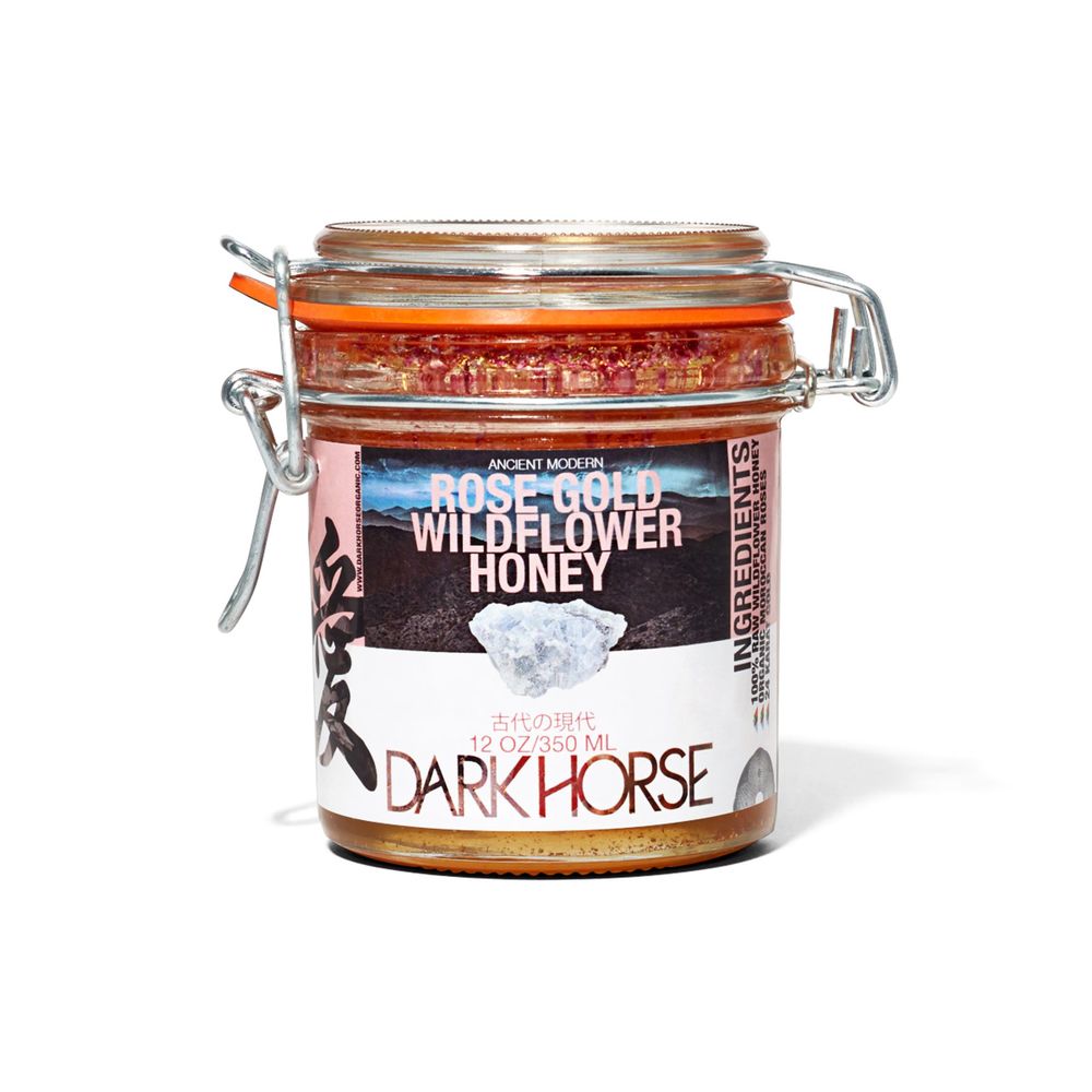 Dark Horse Organic Rose Gold Wildflower Honey goop