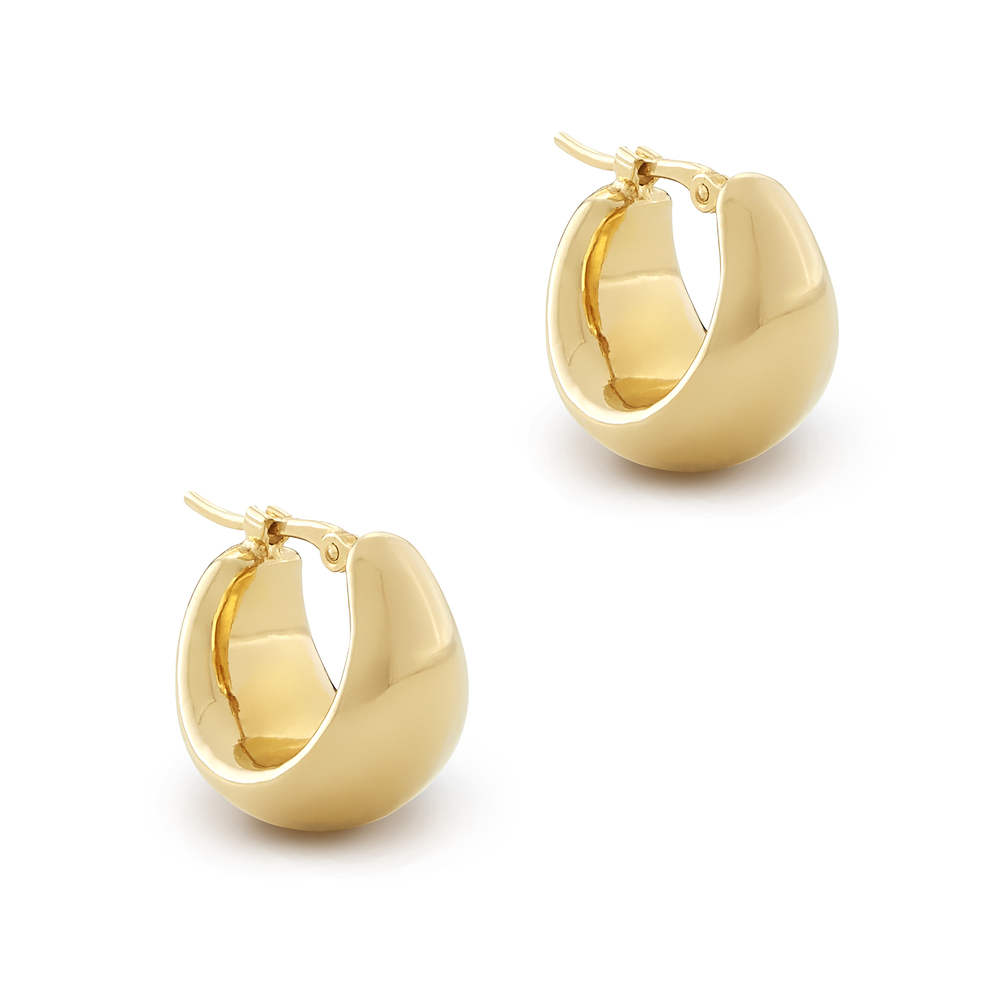 Ariel Gordon Helium Earrings In Yellow Gold