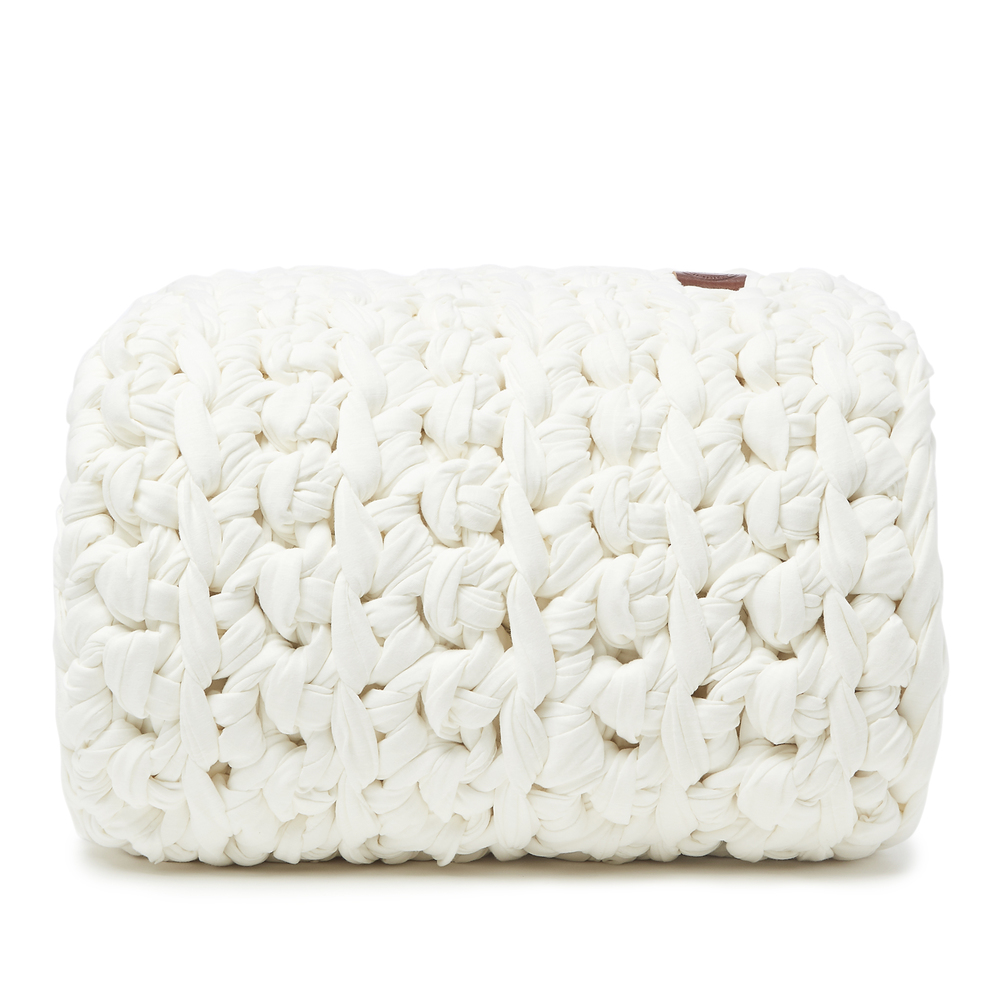 Sheltered Co. Weighted Blanket In White