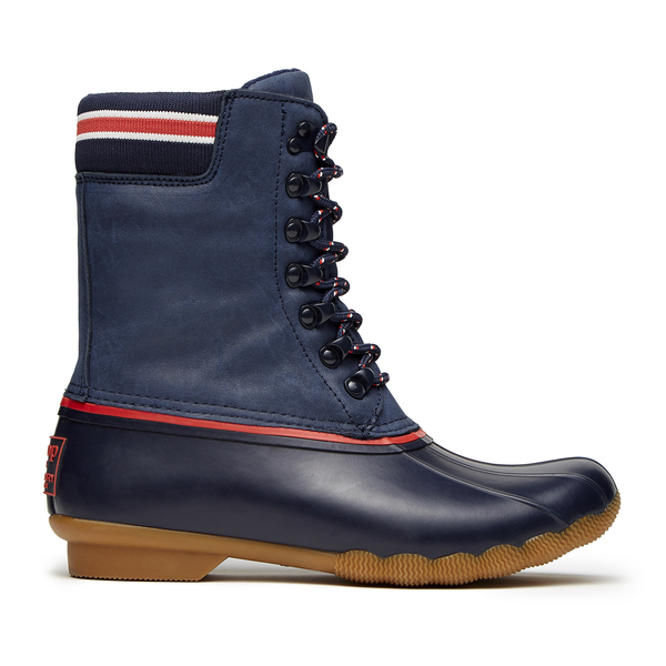 sperry saltwater leather duck boot