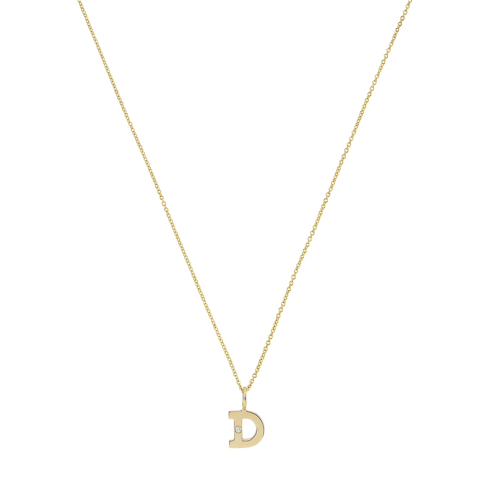 Sarah chloe initial on sale necklace