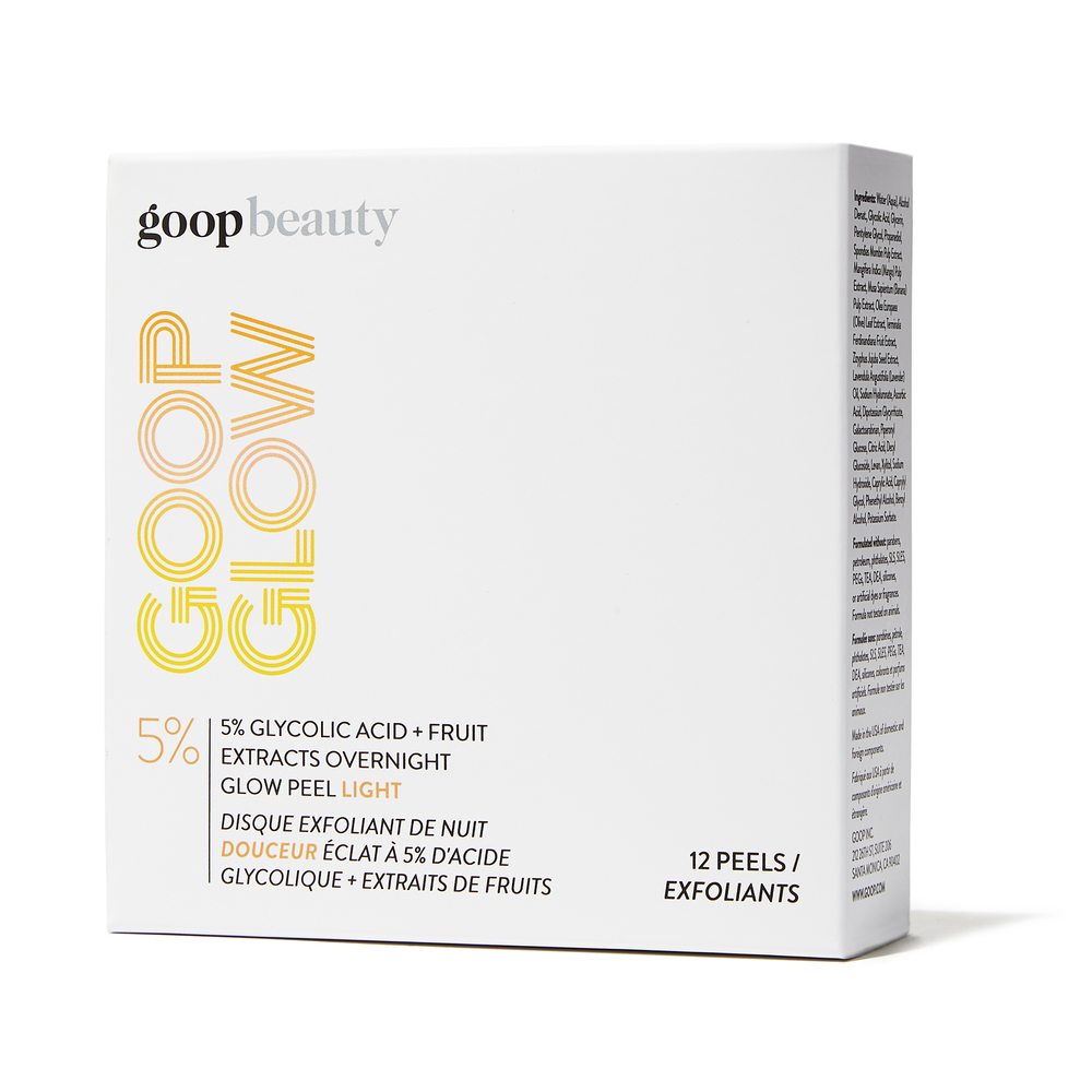 Goop Beauty Goopglow 5 Glycolic Acid Overnight Glow Peel Light Goop