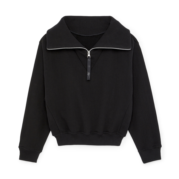 reebok victoria beckham cropped branded cowl