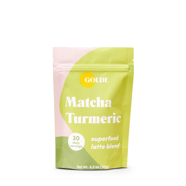 Matcha Turmeric Latte Blend GOLDE Goop Shop Goop Shop