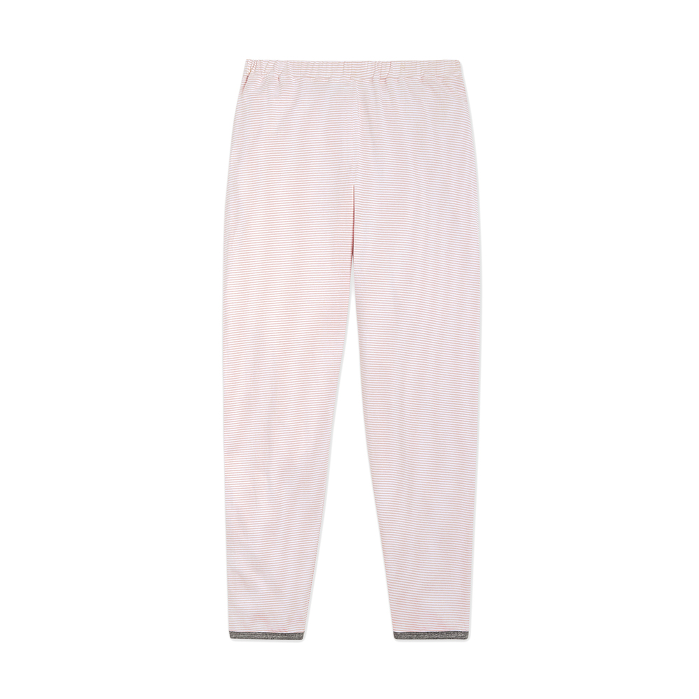 Womens Clothing Nightwear and sleepwear Sleepy Jones Brigitte Striped Cotton-jersey Pajama Pants in Pink 