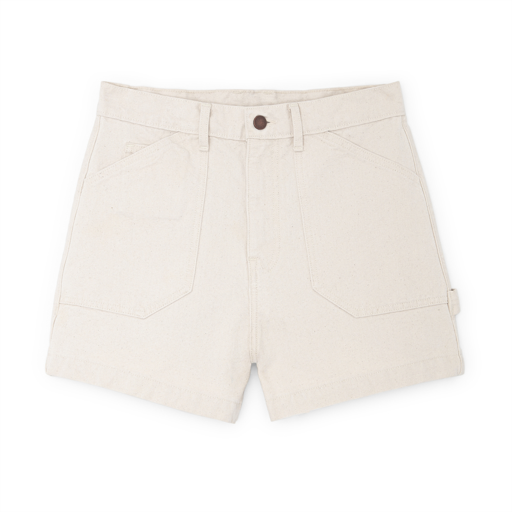 G. Label Josh Workwear Shorts In Natural, Size 30