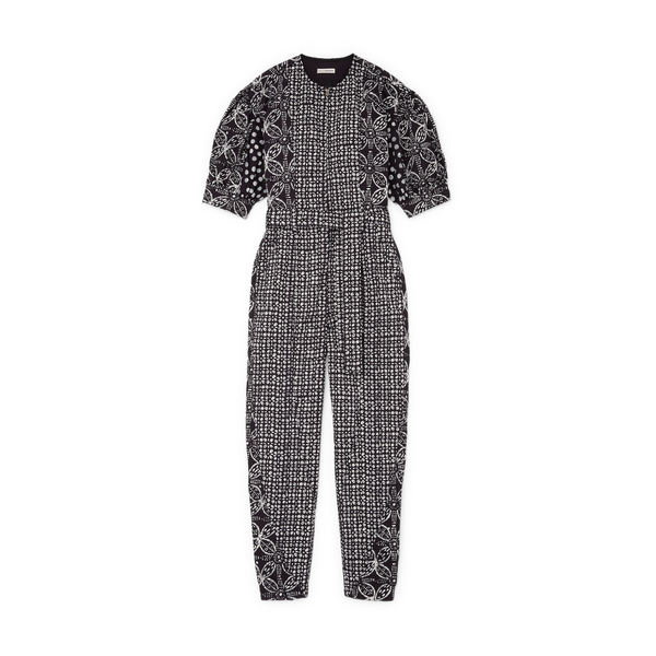 designer black jumpsuit