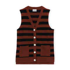 ganni cashmere vest