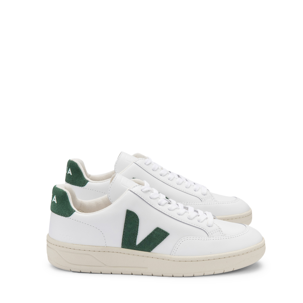 white sneakers green