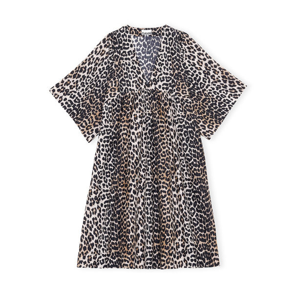 ganni babydoll dress