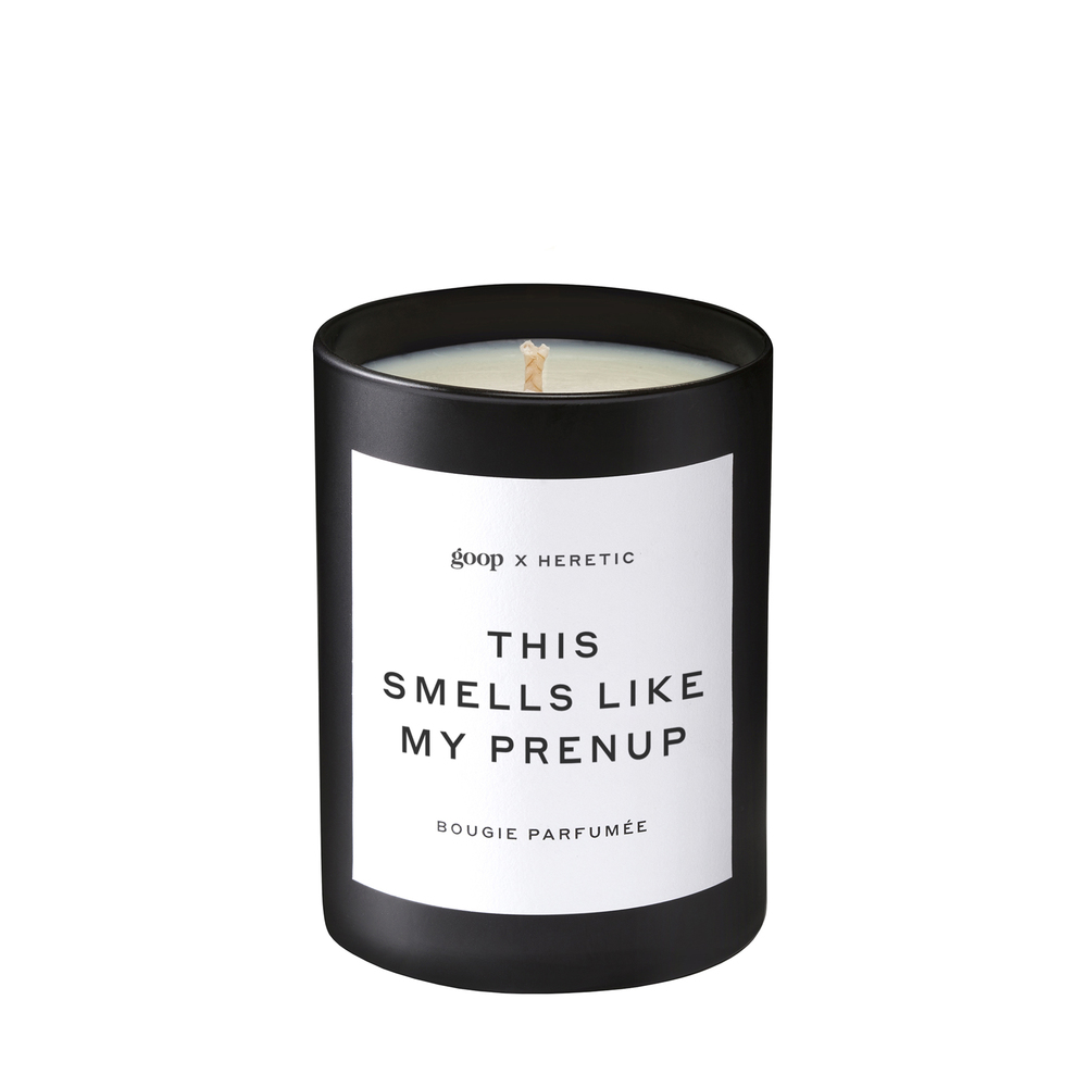 Goop X Heretic This Smells Like My Prenup Candle