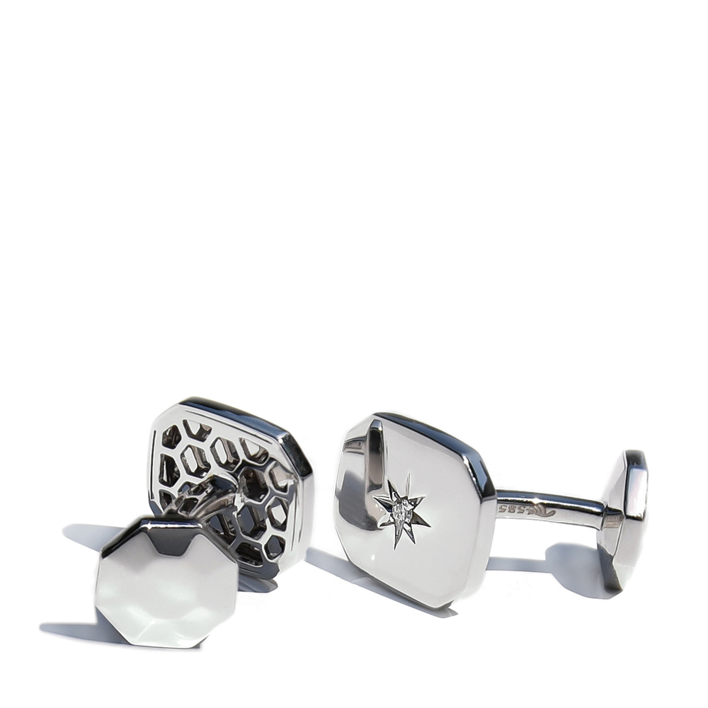 Bondeye Jewelry Barri Cufflinks Bracelet In Sterling Silver