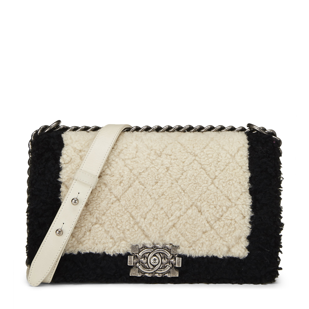 shearling chanel bag