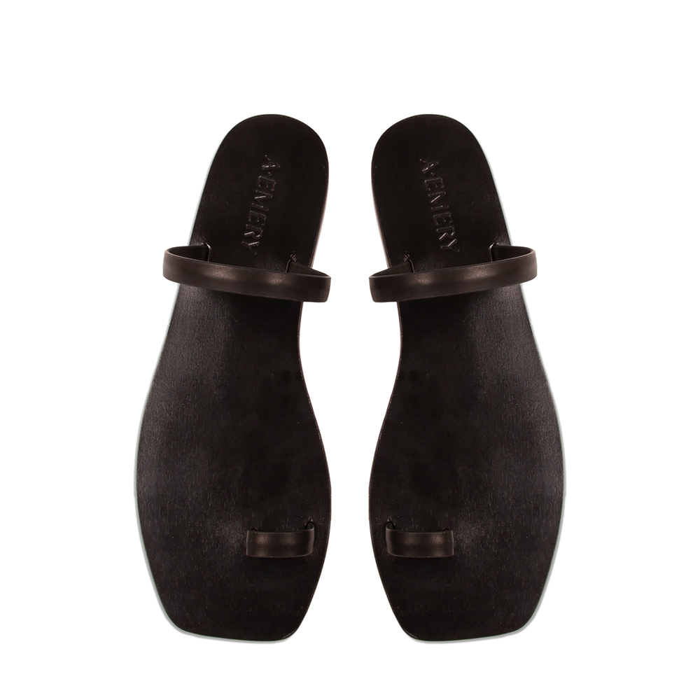 A.emery Kin Sandals In Black