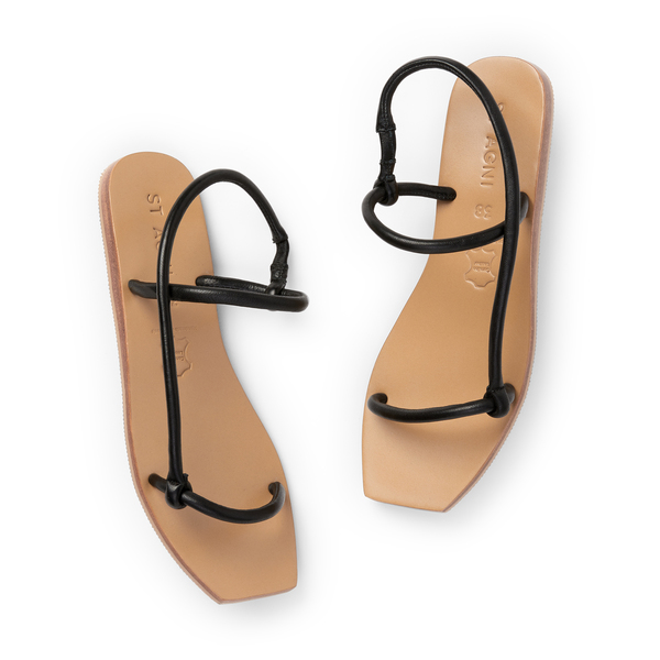 bebe black slides