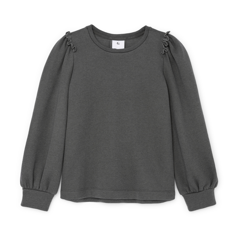 Puff sleeve online sweatshirt