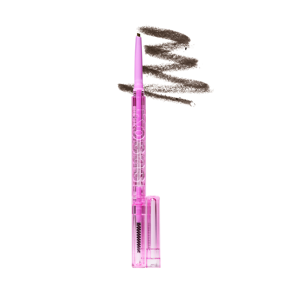 Kosas Brow Pop Dual-action Filling And Shaping Easy Eyebrow Pencil Dark Brown 0.002 oz/ 0.08 G In Dark Brown