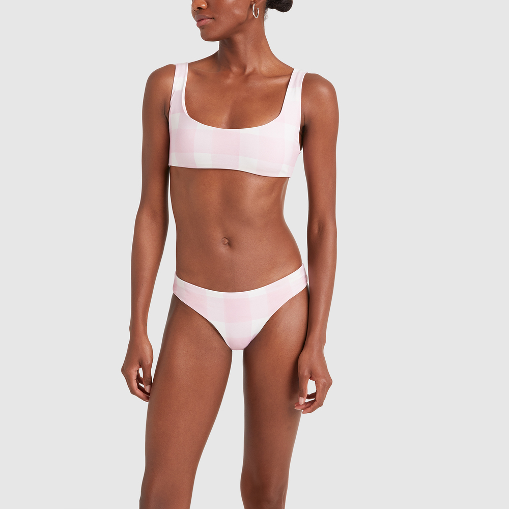 Solid & Striped The (reversible) Elle Bottoms In Cloud Pink