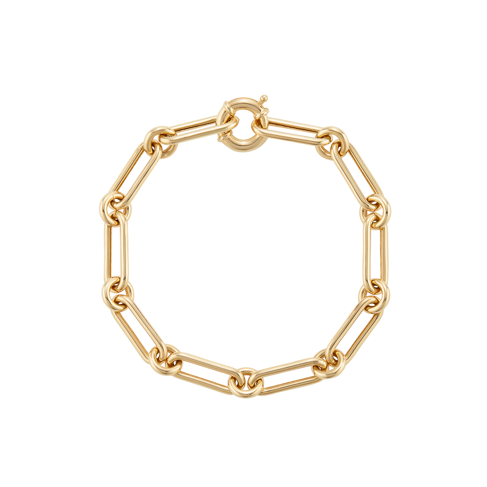 G. Label By Goop Elliott Assorted-Link Bracelet In Yellow Gold