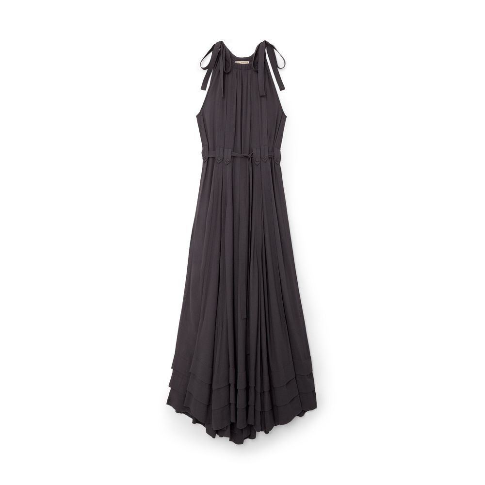 ulla johnson joni dress black