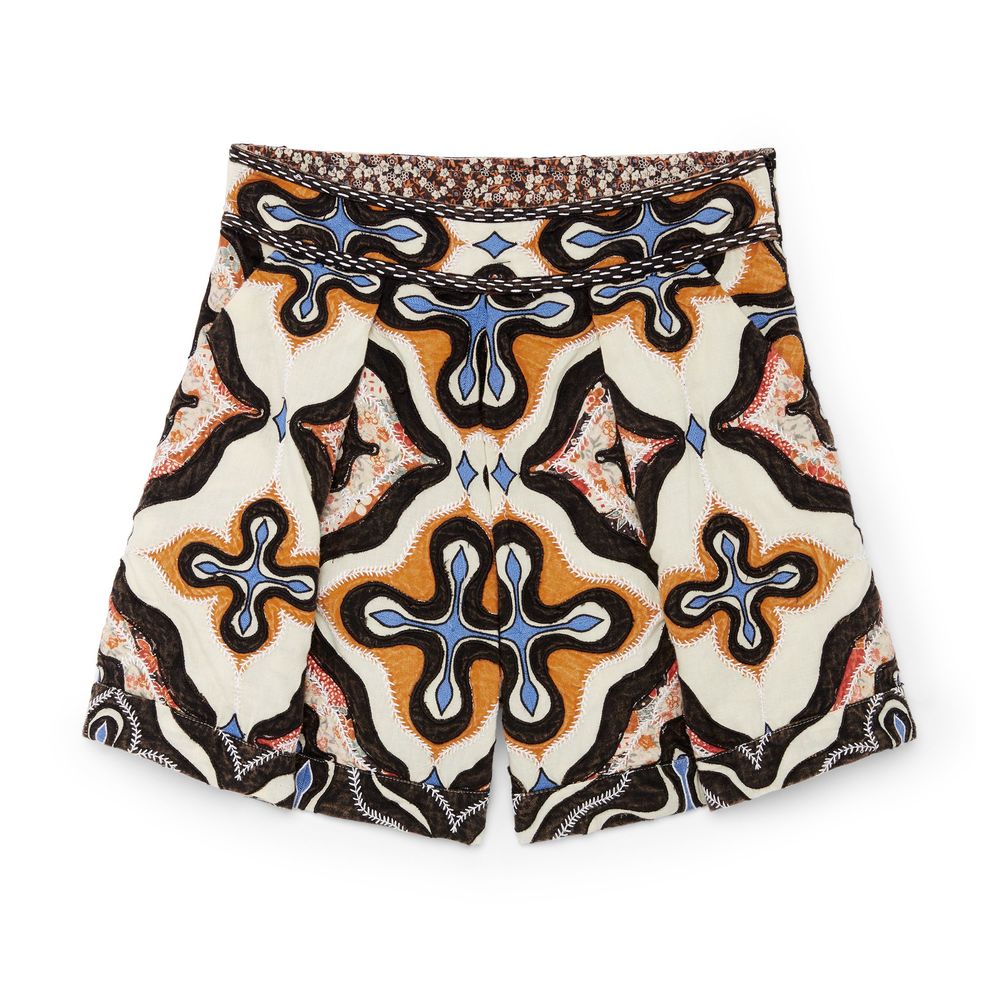 Ulla Johnson Tariq Shorts In Prism, Size 4