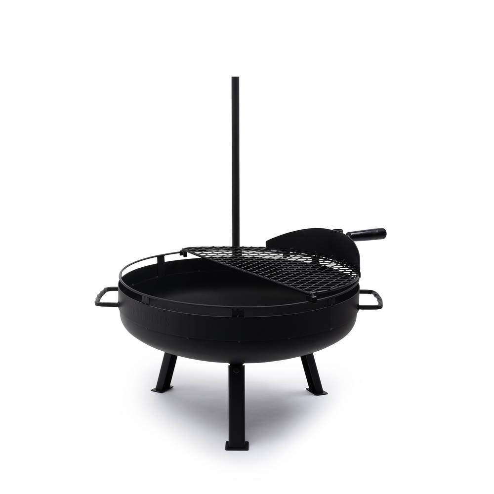 Barebones Living Portable Fire Pit, Fire Pit With Grill Attachment