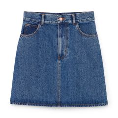 Harlow A-Line Denim Miniskirt | G. Label by goop - Goop Shop - Goop Shop