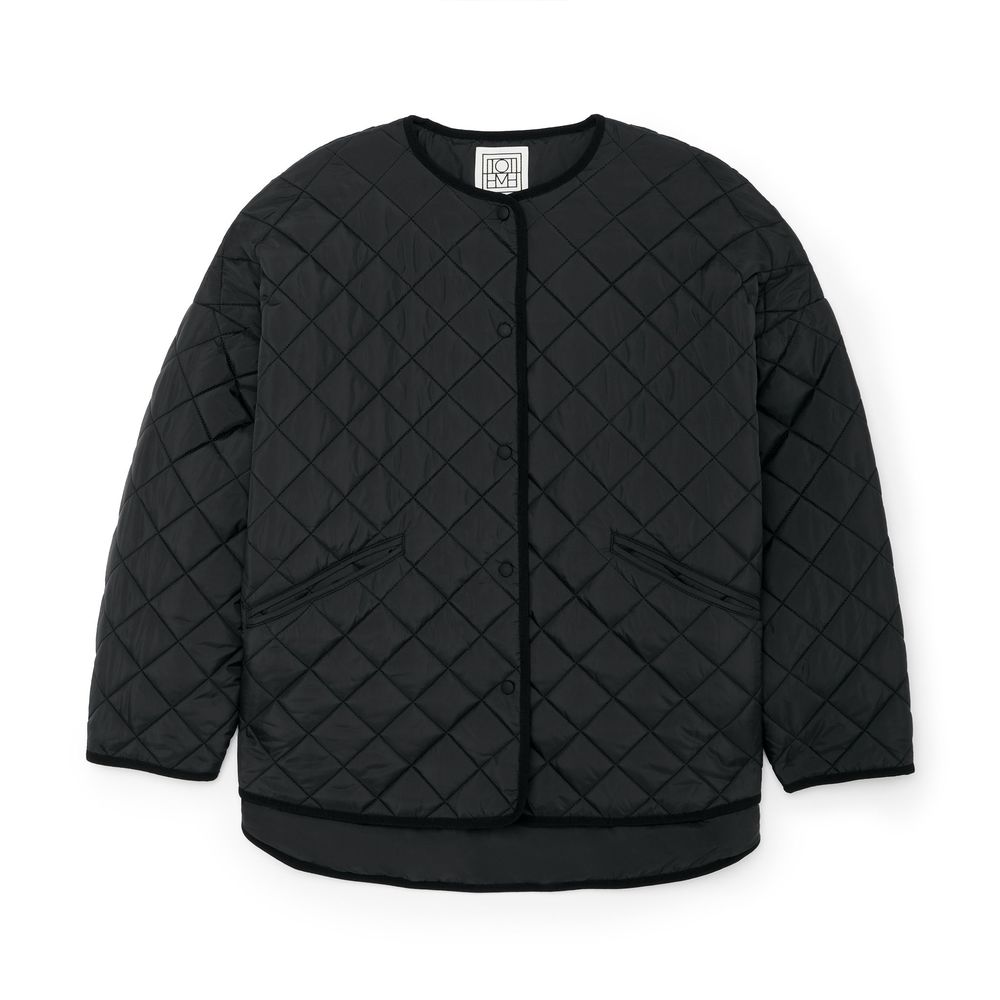 quilted utility jacket