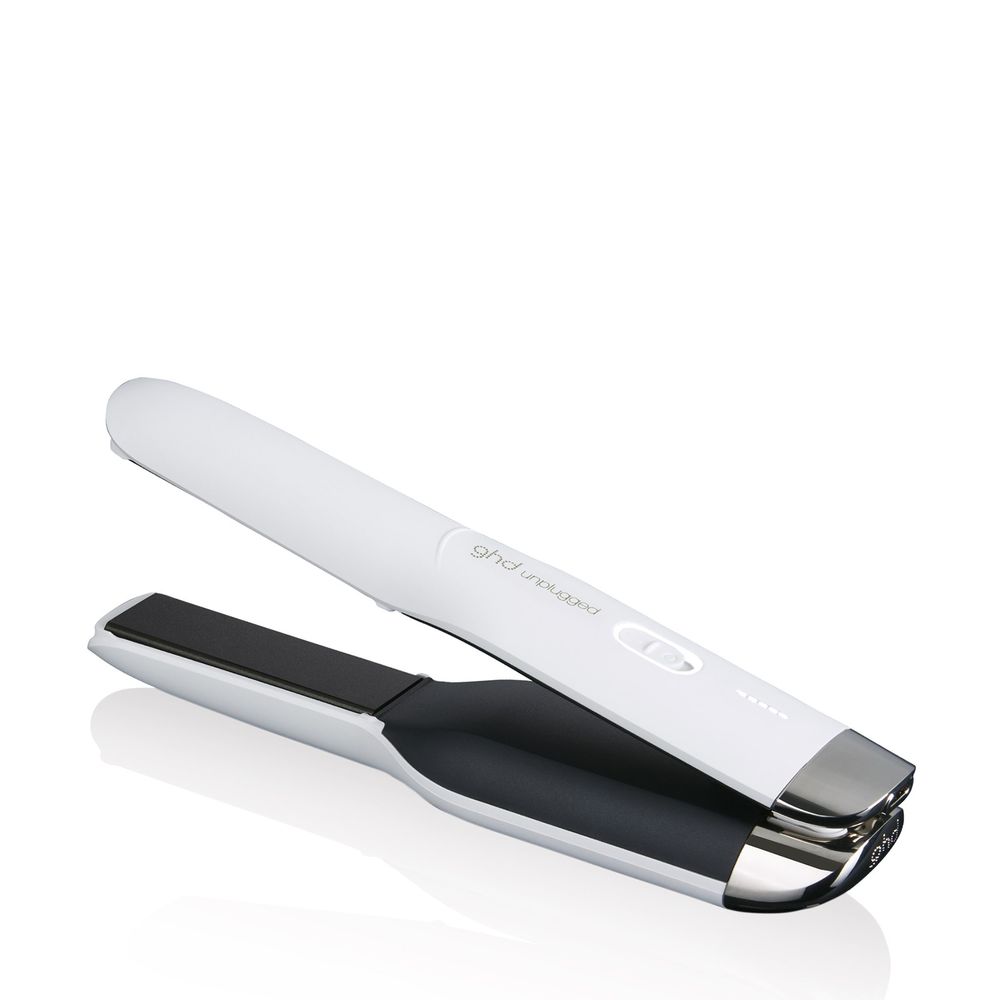 GHD Hair Unplugged Cordless Styler In White