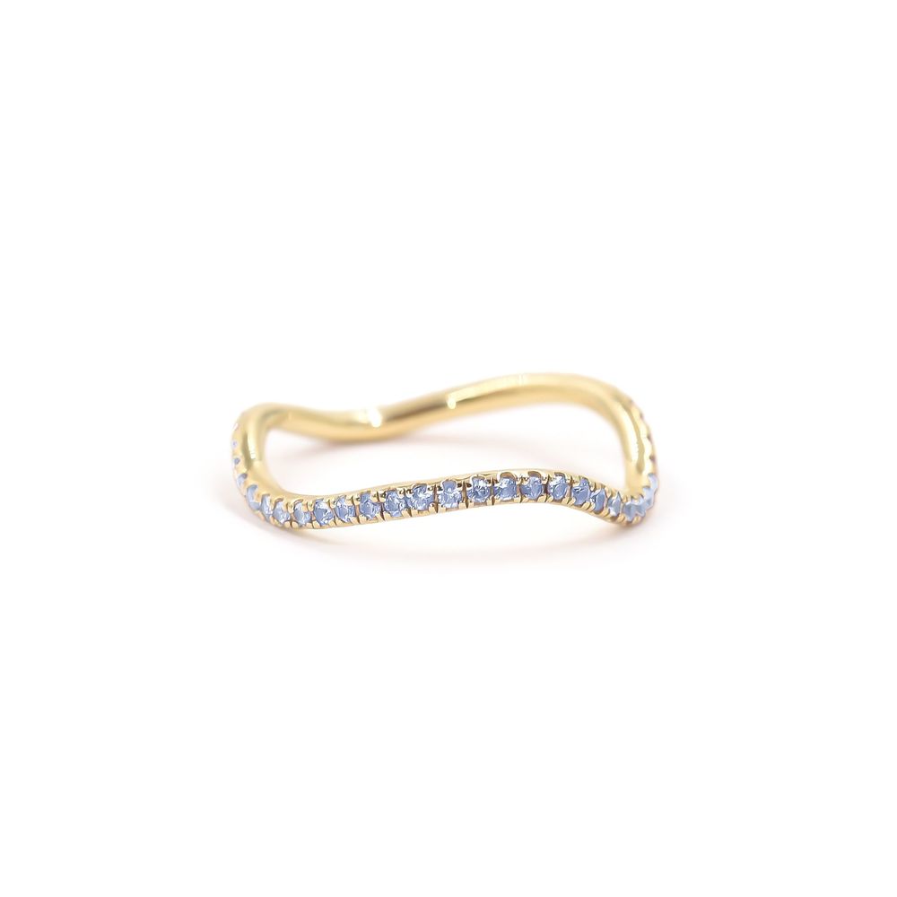 Bondeye Jewelry Birthstone Wave Ring In Alexandrite, Size 7
