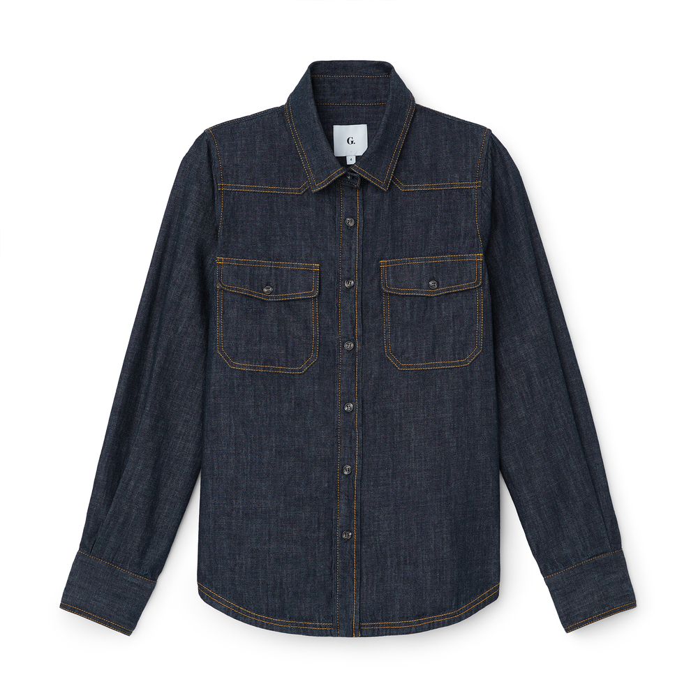 G. Label by goop Caro Chambray Shirt